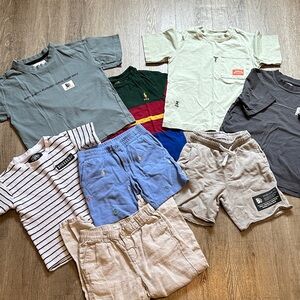 Kids Casual T-Shirts, shorts, pants. Zara and Polo by Ralph Lauren